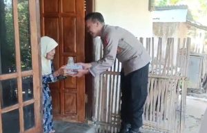 Kapolsek Sukorejo Hadiri Hari Lanjut Usia Nasional (HLUN) ke 28 di Desa Sidorejo