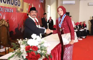 Purnawiyata SMP Negeri 5 Ponorogo Bertabur Prestasi Nasional