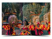 Tampil Perdana, Krida Chitraka Muda SMKN 1 Slahung Memikat di Festival Nasional Reog Ponorogo