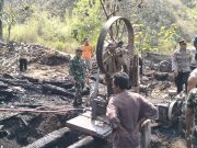 Pengolahan Kayu di Desa Slahung Terbakar, Kerugian Ratusan Juta Rupiah
