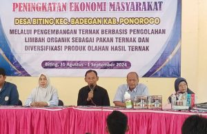 Bumdesma Badegan Lestari: Peningkatan Ekonomi Masyarakat, Mengadakan Pelatihan Pengembangan Ternak Berbasis Pengolahan Limbah Organik, Menggandeng FKH UNAIR