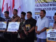 Bangun Insfastruktur Jalan, Bupati Sugiri & Ali Mufti Bergandeng Erat ‘Nyinggek’ Dana Pusat