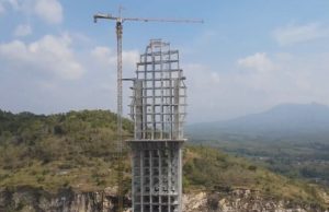 Proses Bertahap, Monumen Reog Tahap Awal Rampungkan Struktur Gedung & Patung Reog