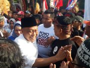 Sugiri-Lisdyarita Daftar di KPU Ponorogo Diantar Ribuan Pendukung, Reog Hingga Bantengan