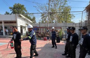 Tingkatkan Siapsiagaan, PLN UP3 Ponorogo Adakan Simulasi Tanggap Darurat untuk Petugas Keamanan