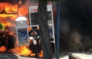 Motor Penjual Bakpau Terbakar di Gelanglor Ponorogo Kerugian Mencapai Rp 8 Juta