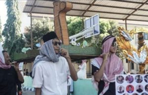 SMAN 1 Babadan Gelar Pawai Maulid Nabi Muhammad SAW