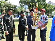 SMK PGRI 2 Ponorogo Juara 1 Lomba PBB HUT Ke-79 TNI, Raih Apresiasi Pj Bupati