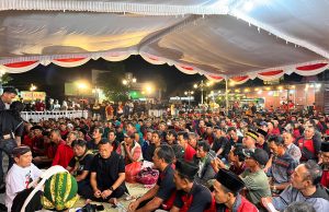 Ribuan Relawan Tani Ponorogo Bertekad Menangkan Rilis Dua Periode