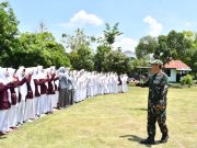 HSN, 500 Santri Darul Falah Dibekali Wasbang Kodim Ponorogo