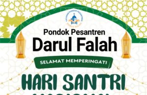 Keluarga Besar Pondok Pesantren Darul Falah Ponorogo Mengucapkan Selamat Hari Santri Nasional
