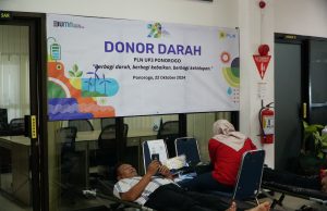 Peringati HUT Listrik Nasional ke-79, PLN UP3 Ponorogo Gelar Donor Darah untuk Pegawai dan TAD