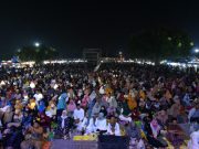 Ribuan Jama’ah Padati Alun-Alun Ponorogo Mengetuk Pintu Langit 2 Bersama Gus Kautsar