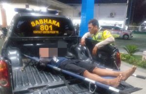 Laka Adu Kambing, Pemotor Luka-Luka di Jalan Raya Siman, Ponorogo