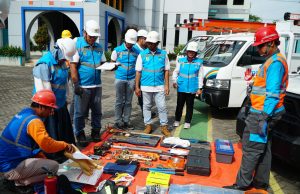 Pastikan Keandalan Listrik, PLN UP3 Ponorogo Gelar Inspeksion Day K3 dan Apel Siaga Nataru 2024/2025