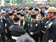 Bumi Reog Berdzikir, 60 Ribu Pesilat Hitamkan Alun-Alun Ponorogo