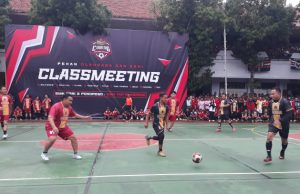 Serunya Class Meeting SMK PGRI 2 Ponorogo: Pelajar Berlaga, Guru & Karyawan Turut Berlomba