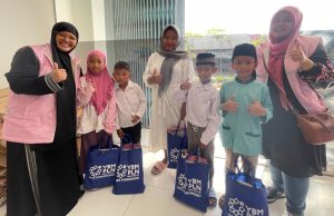 YBM Bersama Srikandi PLN Wujudkan Harapan Anak Yatim Dhuafa Lewat STMJ ‘Back to School’