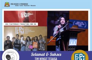 SMAN 3 Ponorogo Kuasai Layar Nasional, Borong 4 Piala Film Pendek