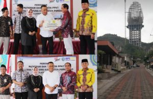 Kawasan Permukiman di Monumen Reog Ponorogo Makin Cantik