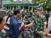 Seluruh Motor Dinas Prajurit Diperiksa Dandim Ponorogo, Ada Apa ?