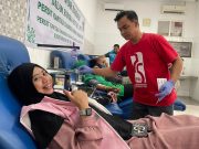 Semarak Bulan K3 Nasional 2025, Tim HSSE dan Srikandi PLN Berkontribusi dalam Kegiatan Donor Darah