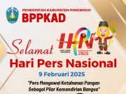 BPPKAD Kabupaten Ponorogo Mengucapkan Selamat Hari Pers Nasional 2025