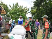 Dandim Ponorogo Pastikan Gabah Terserap Standar Harga Pemerintah Rp 6.500 Perkilo
