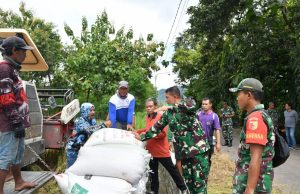 Dandim Ponorogo Pastikan Gabah Terserap Standar Harga Pemerintah Rp 6.500 Perkilo
