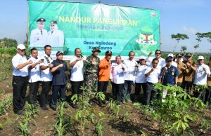 Nandur Panguripan & Pengukuhan Satgas Penghijauan Ponorogo