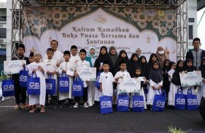 Raih Keberkahan Ramadhan: PLN UP3 Ponorogo Bersama YBM, dan PIKK Gelar Buka Bersama & Santunan