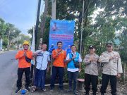 PLN UP3 Ponorogo, UPT Madiun, dan Srikandi Sosialisasi Bahaya Balon Udara Liar Sambil Berbagi Takjil di Tiga Kecamatan Trenggalek