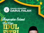 Pondok Pesantren Darul Falah Sukorejo Ponorogo Mengucapkan Selamat Hari Raya Idul Fitri 1 Syawwal 1446 Hijriyah
