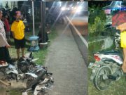 Tabrakan Motor di Karanglo Lor Ponorogo: Tiga Korban Luka Parah Termasuk Dua Santri