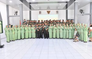 Loyal Hingga Disiplin, 49 Personil Kodim Ponorogo Naik Pangkat