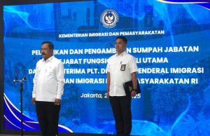 Yuldi Yusman Gantikan Saffar M. Godam sebagai Plt. Dirjen Imigrasi