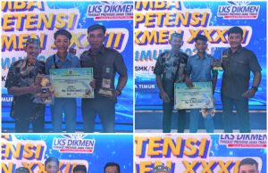 Borong 4 Medali Emas, SMKN 1 Jenangan Maju LKS Tingkat Nasional