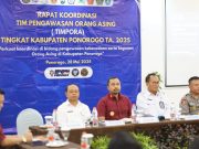 Perkuat Pengawasan Orang Asing, Kantor Imigrasi Ponorogo Gelar Rakor Timpora Tingkat Kabupaten Ponorogo