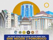Hebat, 16 Siswa SMKN 2 Ponorogo Lolos SNBP 2025 Diterima Perguruan Tinggi Negeri Bergengsi