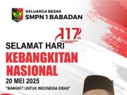 Keluarga Besar SMPN 1 Babadan Mengucapkan Selamat Hari Kebangkitan Nasional
