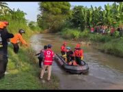 Jenazah Bani Ditemukan di Bawah Pohon Trembesi Aliran Sungai Pengkol Ponorogo