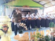 Sederhana & Bermakna, SMPN 2 Kauman Sulap Parkiran Jadi Lokasi Kelulusan Kental Budaya Tempoe Doeloe