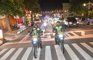 Wujudkan Suasana Kondusif, TNI – Polri Ponorogo Patroli Bersama