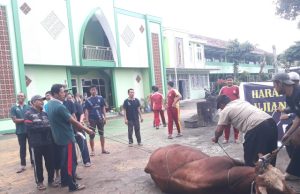 MTsN 1 Ponorogo Qurban Dua Sapi & Tiga Kambing, Tanamkan Nilai Keikhlasan & Kepedulian Siswa