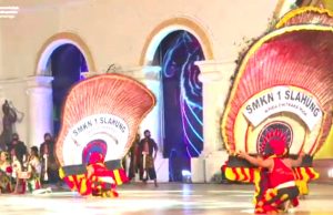 Krida Chitraka Muda SMKN 1 Slahung Tampil Fantastis di Panggung FNRP XXX