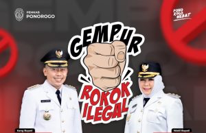 Pemerintah Kabupaten Ponorogo Gempur Rokok Ilegal