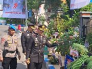 Dukung Ketahanan Pangan Ratusan Bibit Tanaman Produktif Jadi Ucapan Selamat HUT Bhayangkara ke -79 di Ponorogo