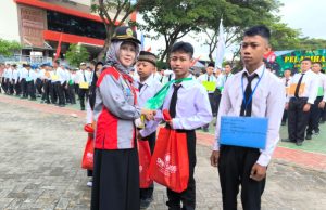 Kepercayaan Publik Meningkat, 422 Siswa Baru SMKN 1 Sawoo MPLS Ramah & Anti Judi Online