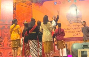 Teater Tesaiga SMAN 3 Ponorogo Sukses Sajikan “Babad Watu Gilang Mataram” di Ponorogo Rikolo Semono