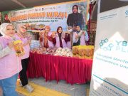 PLN Hadir untuk Rakyat: YBM dan Srikandi PLN UP3 Ponorogo Meriahkan Gerakan Pangan Murah di Hari Krida Pertanian ke-53